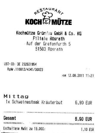 geif Hffner Kochmtze Restaurant